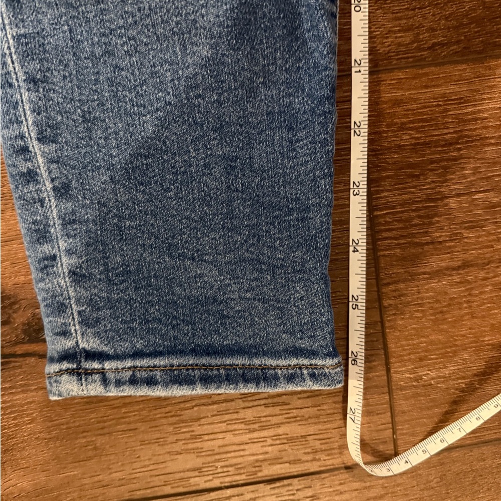 Madewell 9” Mid-Rise Skinny Crop Jeans Button Fly Size 28 - Picture 8 of 8